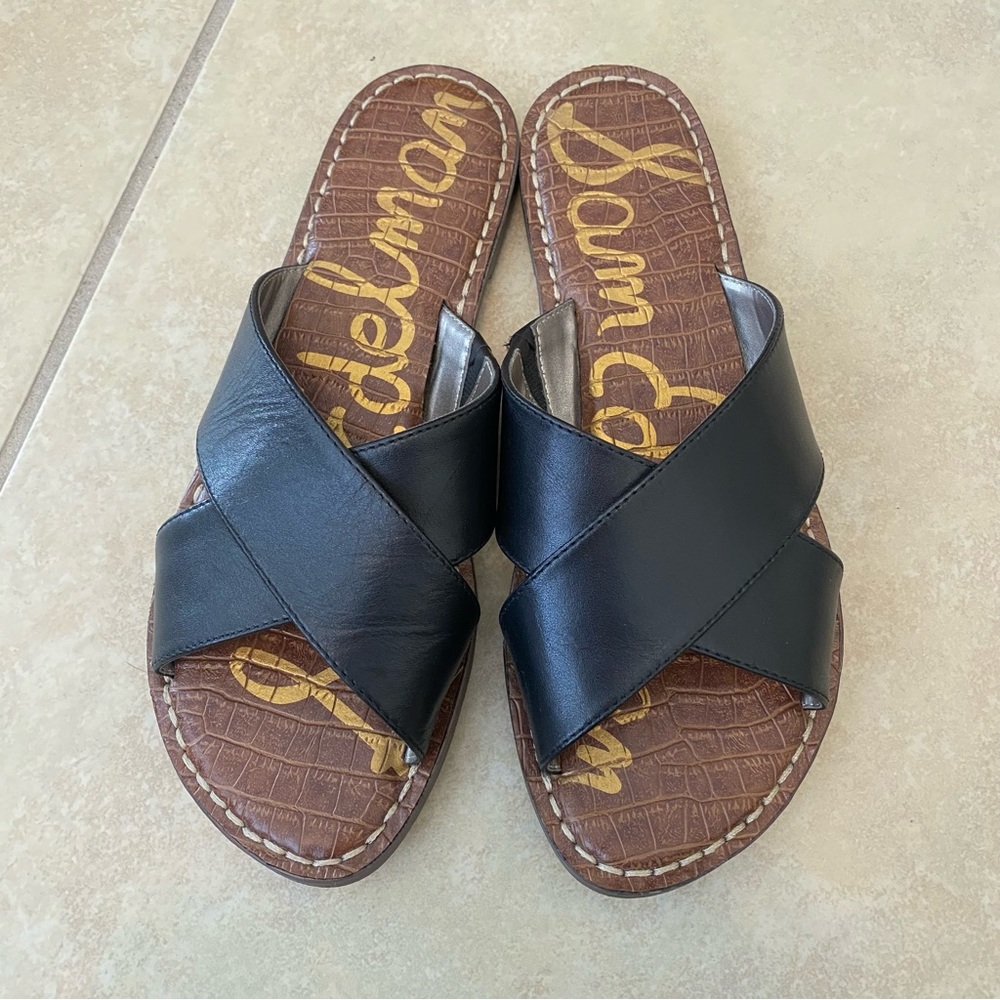 Sam Edelman Black Sandals Size 8.5